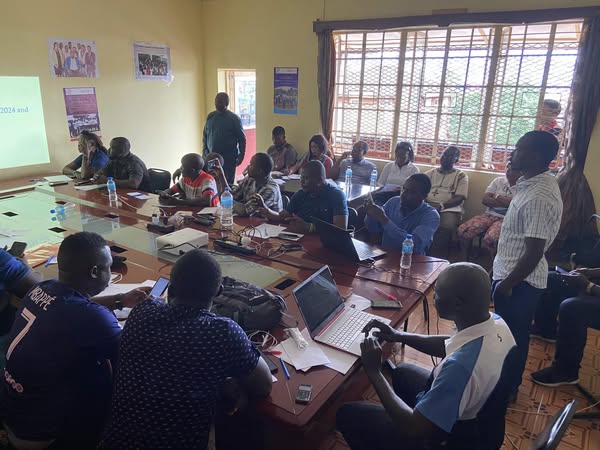 Health For All Coalition is currently on a day orientation meeting with the its district coordinators on the implementation of the CDS3 and HPV projects.